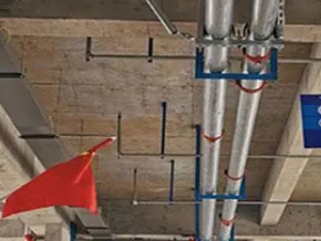 任县管廊支架的安装方法